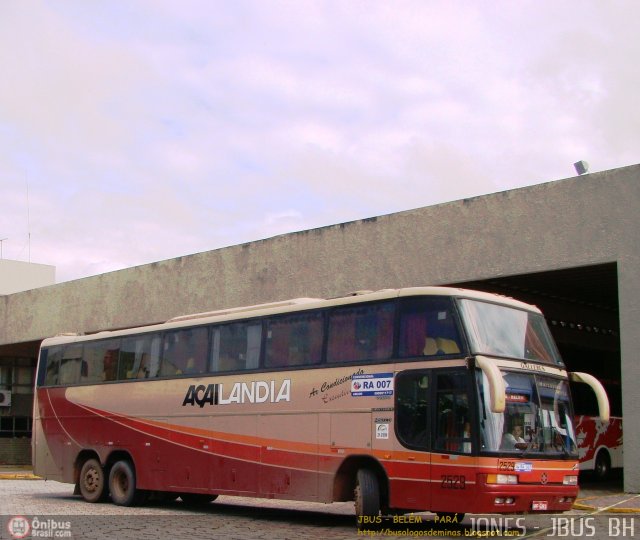 Viação Açailândia 2529 na cidade de Belém, Pará, Brasil, por Jones Bh. Número da foto: #377294.