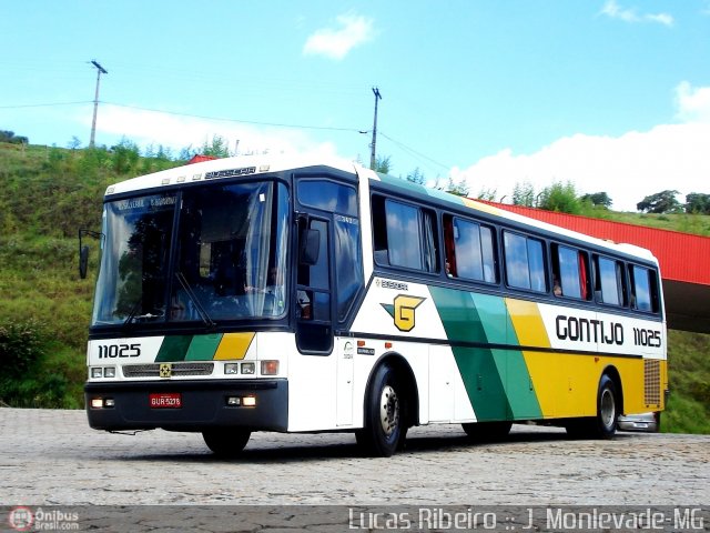 Empresa Gontijo de Transportes 11025 na cidade de João Monlevade, Minas Gerais, Brasil, por Lucas  Ribeiro. ID da foto: 376762.