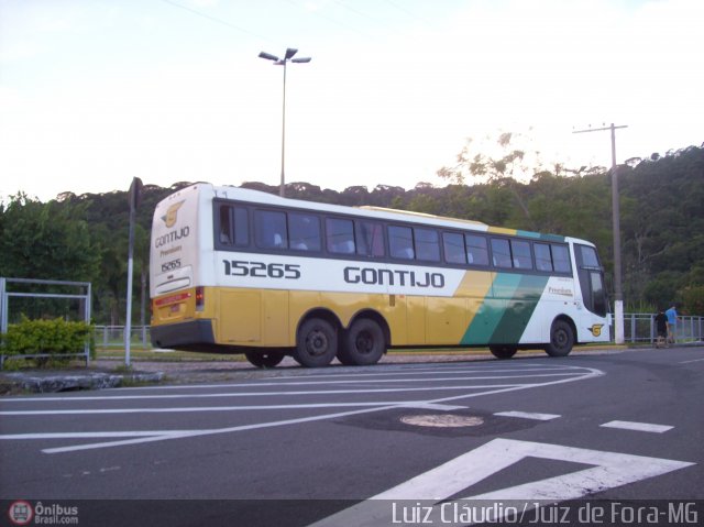 Empresa Gontijo de Transportes 15265 na cidade de Juiz de Fora, Minas Gerais, Brasil, por Luiz Krolman. ID da foto: 376269.