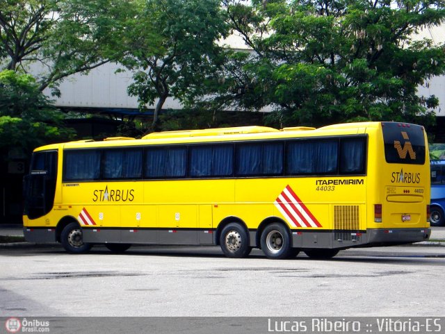 Viação Itapemirim 44033 na cidade de Vitória, Espírito Santo, Brasil, por Lucas  Ribeiro. Número da foto: #378047.