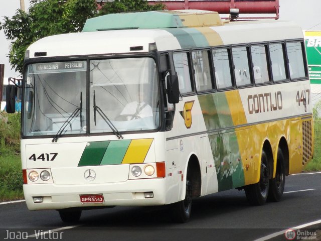Empresa Gontijo de Transportes 4417 na cidade de Teresina, Piauí, Brasil, por João Victor. Número da foto: #378244.