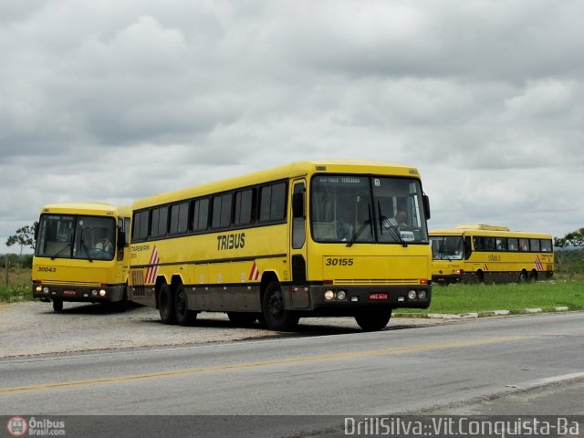 Viação Itapemirim 30155 na cidade de Vitória da Conquista, Bahia, Brasil, por Drill Silva. ID da foto: 377642.