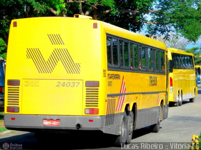 Viação Itapemirim 24037 na cidade de Vitória, Espírito Santo, Brasil, por Lucas  Ribeiro. Número da foto: #378032.