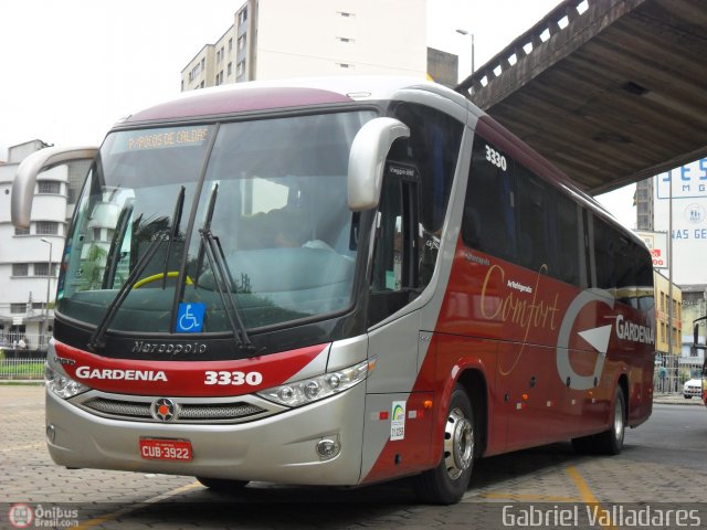 Expresso Gardenia 3330 na cidade de Belo Horizonte, Minas Gerais, Brasil, por Gabriel Valladares. Número da foto: #379139.