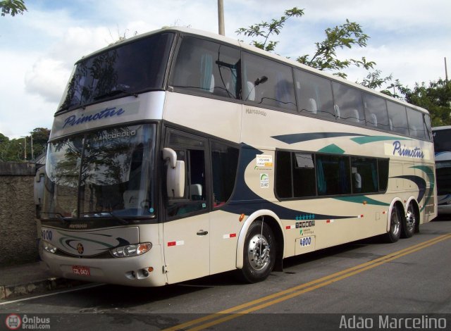 Primotur Transportes e Turismo 4800 na cidade de Belo Horizonte, Minas Gerais, Brasil, por Adão Raimundo Marcelino. Número da foto: #379347.