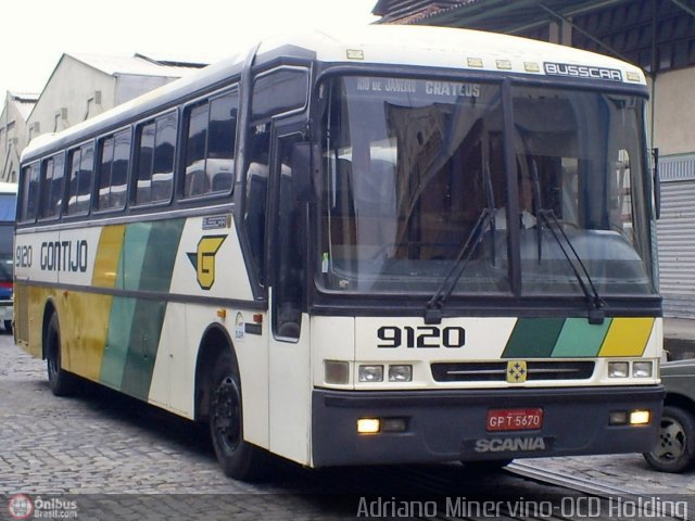 Empresa Gontijo de Transportes 9120 na cidade de Rio de Janeiro, Rio de Janeiro, Brasil, por Adriano Minervino. ID da foto: 379409.