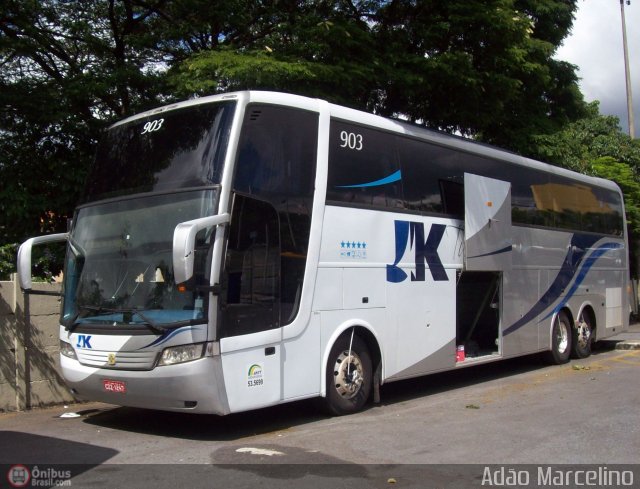 JK Turismo 903 na cidade de Belo Horizonte, Minas Gerais, Brasil, por Adão Raimundo Marcelino. ID da foto: 379273.