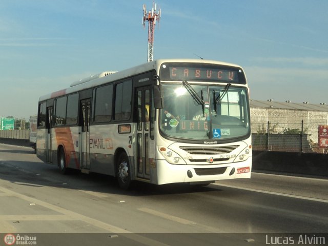 Evanil Transportes e Turismo RJ 132.008 na cidade de Belford Roxo, Rio de Janeiro, Brasil, por Lucas Alvim. Número da foto: #378949.