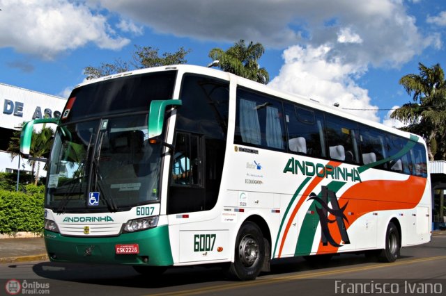 Empresa de Transportes Andorinha 6007 na cidade de Assis, São Paulo, Brasil, por Francisco Ivano. Número da foto: #380393.