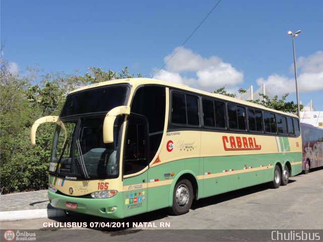 Expresso Cabral 165 na cidade de Natal, Rio Grande do Norte, Brasil, por Paulo Roberto Chulis. Número da foto: #380568.