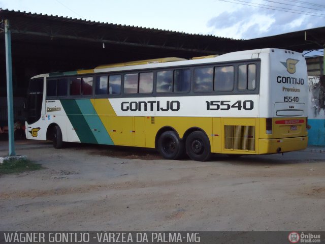 Empresa Gontijo de Transportes 15540 na cidade de Várzea da Palma, Minas Gerais, Brasil, por Wagner Gontijo Várzea da Palma-mg. ID da foto: 380137.