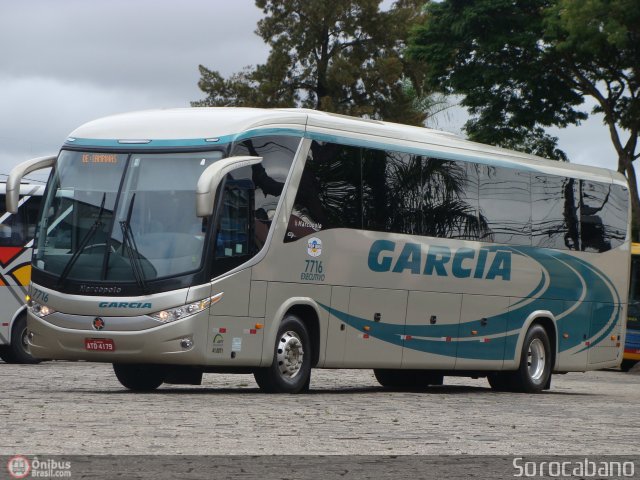 Viação Garcia 7716 na cidade de Itapetininga, São Paulo, Brasil, por Elias  Junior. Número da foto: #379896.