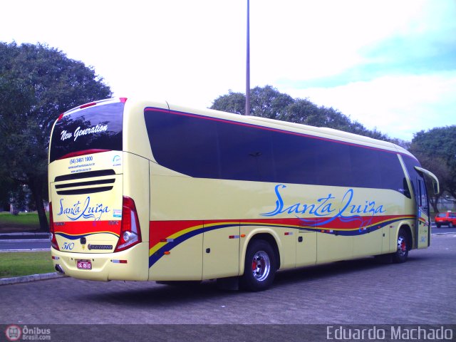 Santa Luiza Turismo 510 na cidade de Porto Alegre, Rio Grande do Sul, Brasil, por Eduardo Machado. Número da foto: #379696.