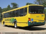 Viação Garcia 7537 na cidade de Duque de Caxias, Rio de Janeiro, Brasil, por Roberto Marinho - Ônibus Expresso. ID da foto: :id.