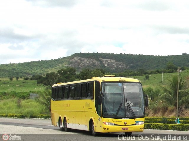 Viação Itapemirim 8113 na cidade de Ponto dos Volantes, Minas Gerais, Brasil, por Cleber Bus. ID da foto: 381884.