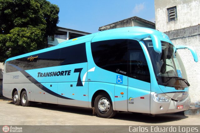 Transnorte - Transporte e Turismo Norte de Minas 84600 na cidade de Rio de Janeiro, Rio de Janeiro, Brasil, por Carlos Eduardo Lopes. Número da foto: #381766.