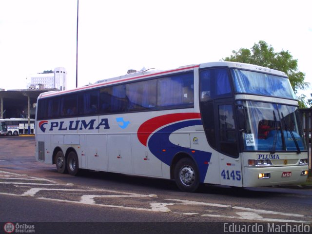 Pluma Conforto e Turismo 4145 na cidade de Porto Alegre, Rio Grande do Sul, Brasil, por Eduardo Machado. ID da foto: 380841.