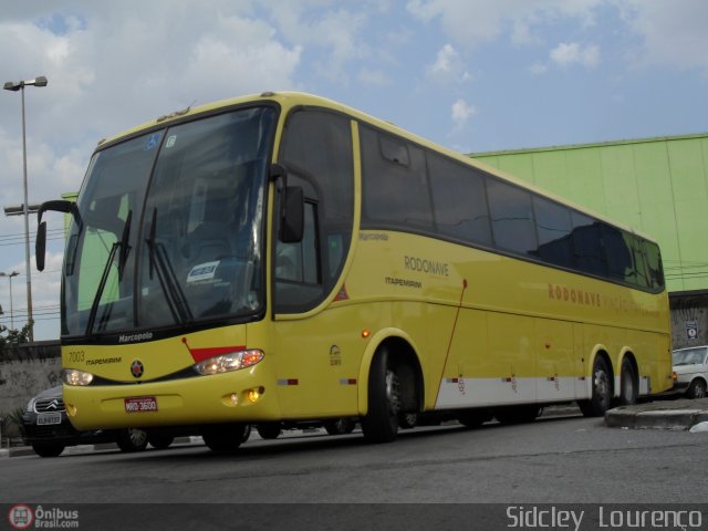 Viação Itapemirim 7003 na cidade de São Paulo, São Paulo, Brasil, por Sidcley Lourenço. Número da foto: #383044.