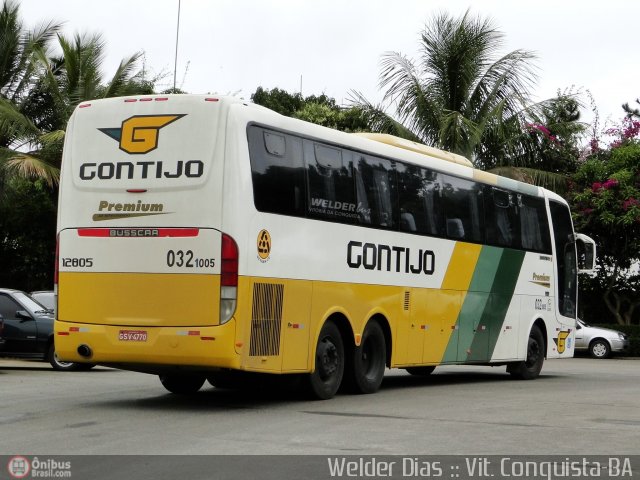 Empresa Gontijo de Transportes 005 na cidade de Vitória da Conquista, Bahia, Brasil, por Welder Dias. ID da foto: 382751.