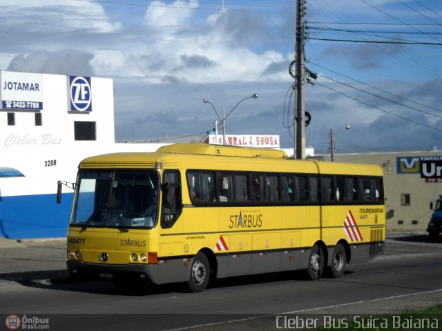 Viação Itapemirim 40471 na cidade de Vitória da Conquista, Bahia, Brasil, por Cleber Bus. ID da foto: 383080.