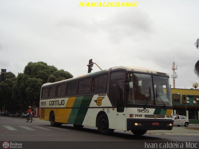 Empresa Gontijo de Transportes 9155 na cidade de Governador Valadares, Minas Gerais, Brasil, por Ivan Caldeira Moc. ID da foto: 383530.