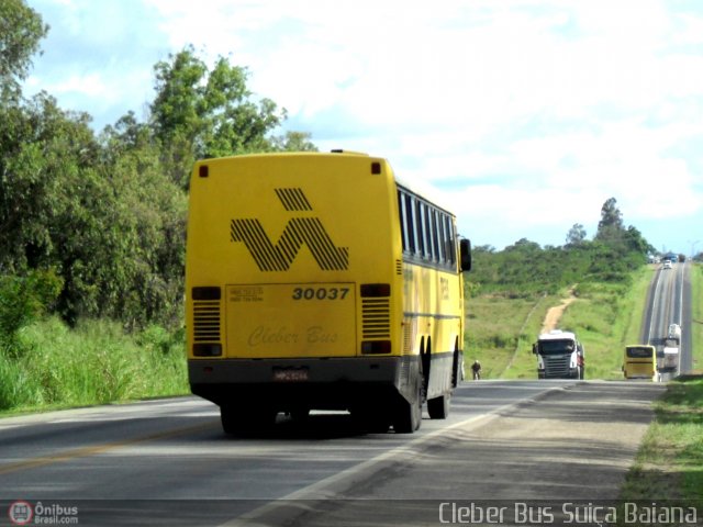 Viação Itapemirim 30037 na cidade de Vitória da Conquista, Bahia, Brasil, por Cleber Bus. ID da foto: 384451.