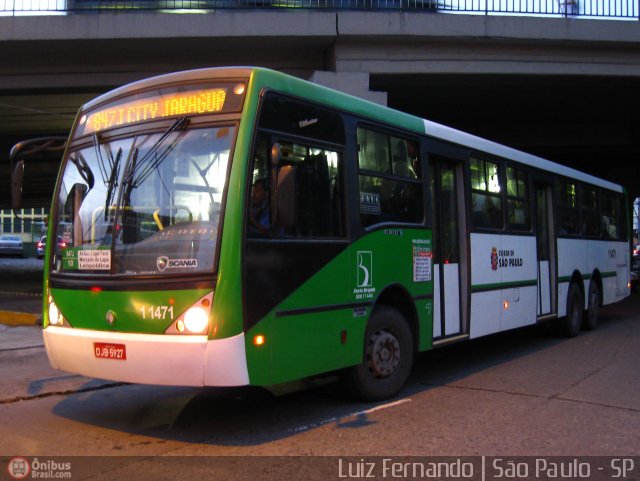 Viação Santa Brígida 1 1471 na cidade de São Paulo, São Paulo, Brasil, por Rafael Santos. ID da foto: 383505.