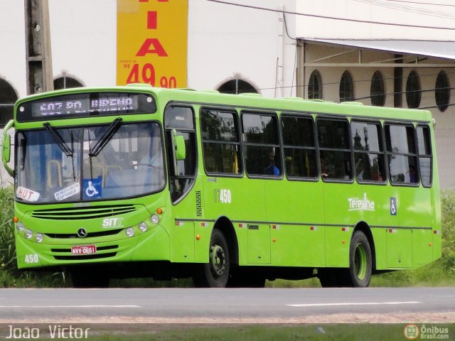 Taguatur - Taguatinga Transporte e Turismo 07450 na cidade de Teresina, Piauí, Brasil, por João Victor. ID da foto: 383515.