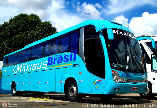 Trans Brasil > TCB - Transporte Coletivo Brasil 2011 na cidade de Goiânia, Goiás, Brasil, por Carlos Júnior. Número da foto: #383660.