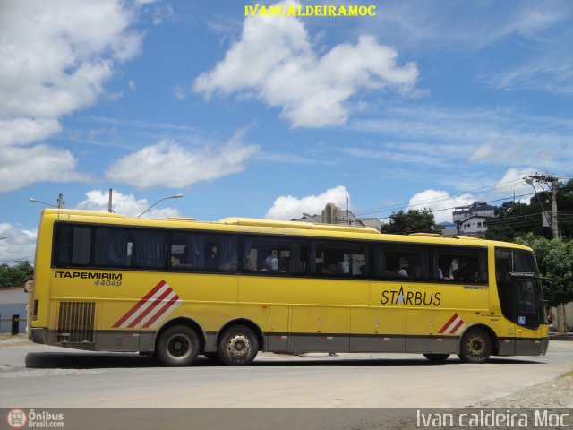 Viação Itapemirim 44049 na cidade de Teófilo Otoni, Minas Gerais, Brasil, por Ivan Caldeira Moc. Número da foto: #383593.