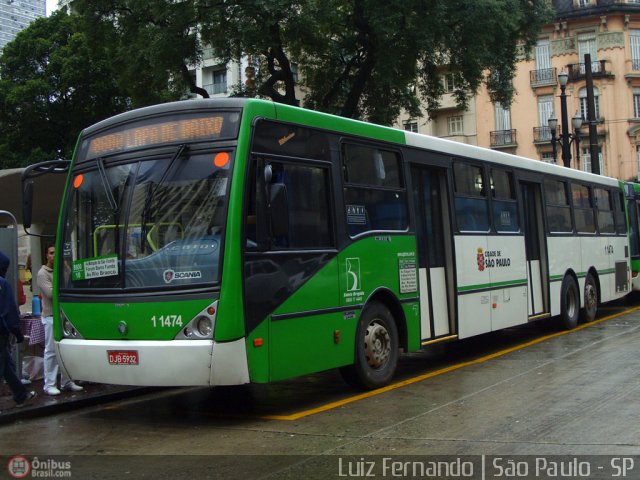 Viação Santa Brígida 1 1474 na cidade de São Paulo, São Paulo, Brasil, por Rafael Santos. ID da foto: 383521.