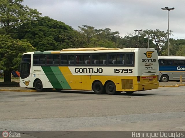 Empresa Gontijo de Transportes 15735 na cidade de São Paulo, São Paulo, Brasil, por Henrique Douglas. ID da foto: 383626.