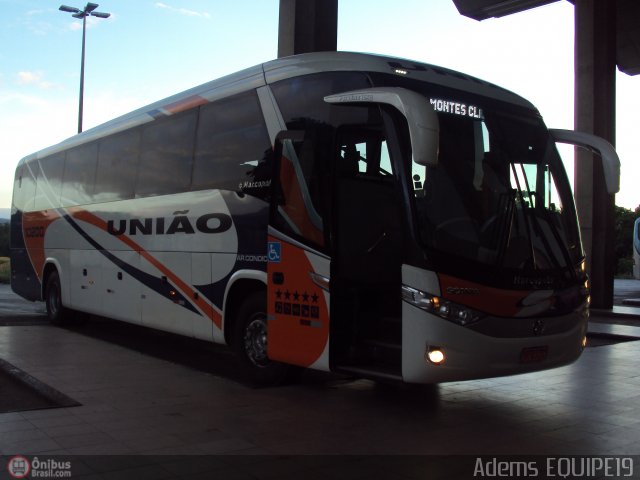 Expresso União 10200 na cidade de Montes Claros, Minas Gerais, Brasil, por Adems  Equipe 19. Número da foto: #384731.