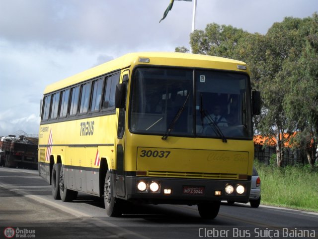 Viação Itapemirim 30037 na cidade de Vitória da Conquista, Bahia, Brasil, por Cleber Bus. ID da foto: 385298.