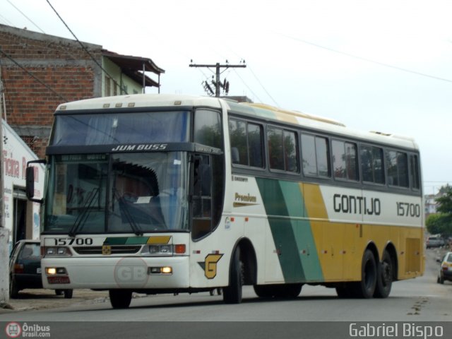 Empresa Gontijo de Transportes 15700 na cidade de Jequié, Bahia, Brasil, por Gabriel Bispo. ID da foto: 385879.