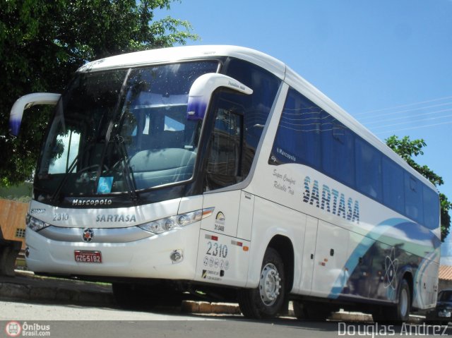 Viação Sartasa 2310 na cidade de Trindade, Goiás, Brasil, por Douglas Andrez. Número da foto: #386256.
