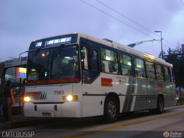 Metra - Sistema Metropolitano de Transporte 7083 na cidade de São Bernardo do Campo, São Paulo, Brasil, por Rafael Santos Silva. Número da foto: #366782.