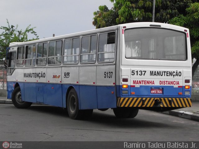 VB Transportes e Turismo 5137 na cidade de Campinas, São Paulo, Brasil, por Leonardo Luigi Maffei. ID da foto: 366945.