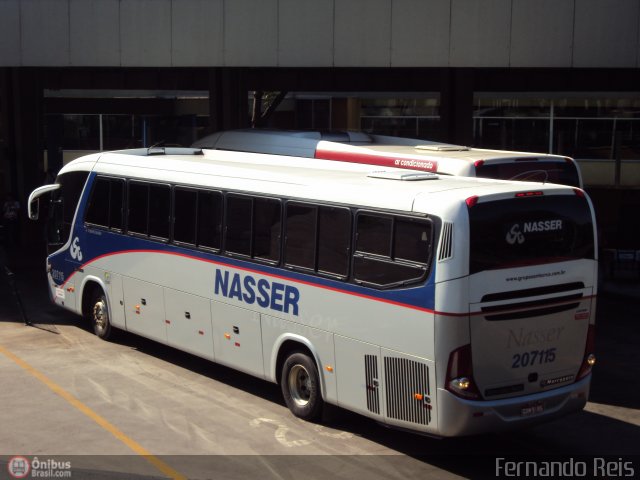 Viação Nasser 207115 na cidade de Ribeirão Preto, São Paulo, Brasil, por Fernando Reis. Número da foto: #386906.