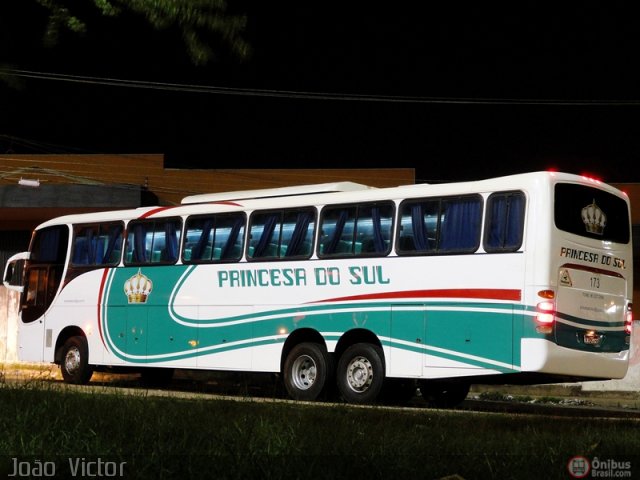 Empresa Expresso Princesa do Sul 173 na cidade de Teresina, Piauí, Brasil, por João Victor. Número da foto: #387624.