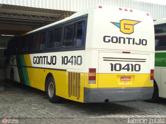 Empresa Gontijo de Transportes 10410 na cidade de Aparecida, São Paulo, Brasil, por Fabricio do Nascimento Zulato. ID da foto: 387833.