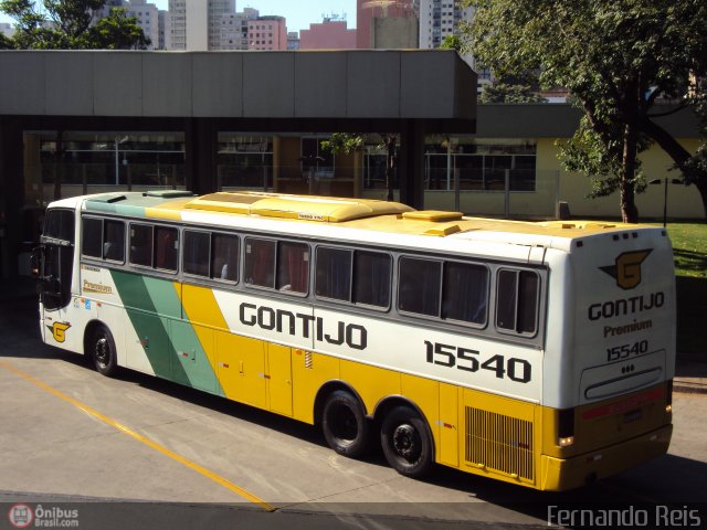 Empresa Gontijo de Transportes 15540 na cidade de Ribeirão Preto, São Paulo, Brasil, por Fernando Reis. ID da foto: 386913.