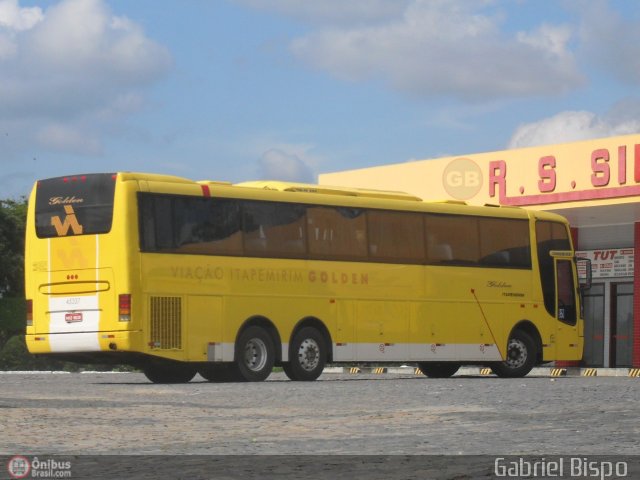 Viação Itapemirim 45337 na cidade de Jequié, Bahia, Brasil, por Gabriel Bispo. Número da foto: #387462.