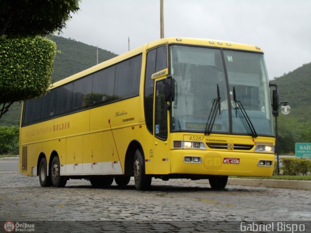 Viação Itapemirim 45287 na cidade de Jequié, Bahia, Brasil, por Gabriel Bispo. Número da foto: #387524.