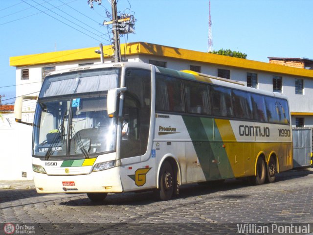 Empresa Gontijo de Transportes 11990 na cidade de Maceió, Alagoas, Brasil, por Willian Pontual. Número da foto: #388764.