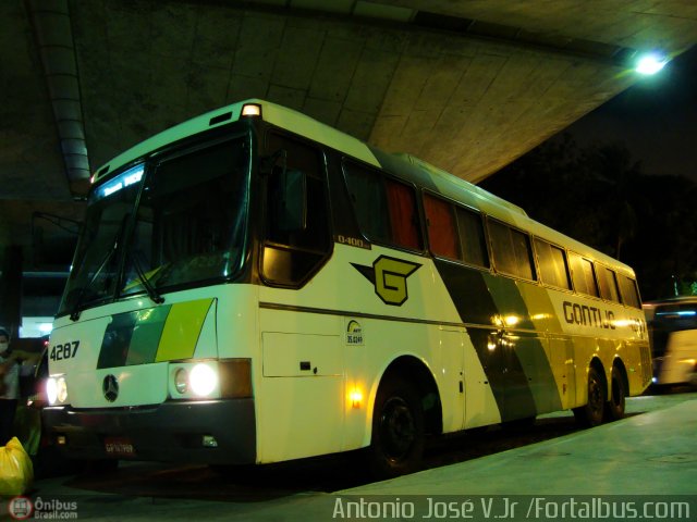 Empresa Gontijo de Transportes 4287 na cidade de Fortaleza, Ceará, Brasil, por Antonio José. Número da foto: #387943.