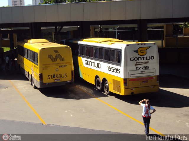 Empresa Gontijo de Transportes 15535 na cidade de Ribeirão Preto, São Paulo, Brasil, por Fernando Reis. Número da foto: #388240.