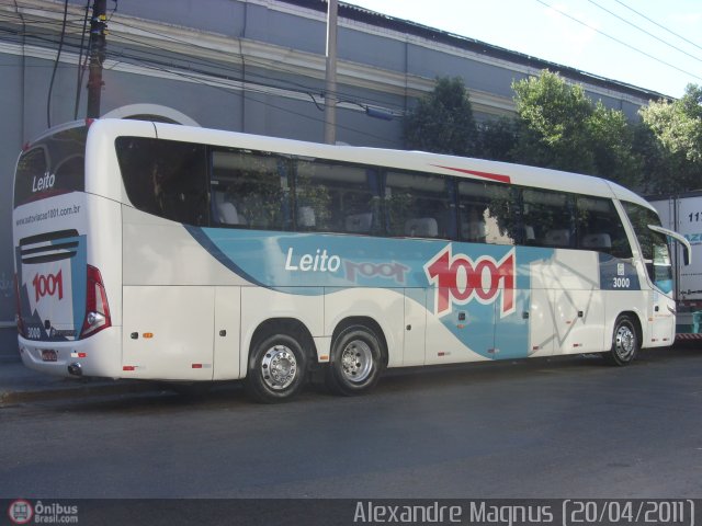 Auto Viação 1001 3000 na cidade de , por Alexandre  Magnus. Número da foto: #388111.