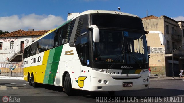 Empresa Gontijo de Transportes 17000 na cidade de Belo Horizonte, Minas Gerais, Brasil, por Norberto dos Santos Kunzli. Número da foto: #388174.