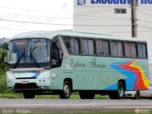Expresso Floriano 025 na cidade de Teresina, Piauí, Brasil, por João Victor. Número da foto: #389527.
